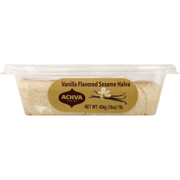 Achva Vanilla Sesame Halva 16 oz